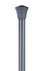 Tenda Rod Finals Crystal Curtain Pole Ends di spessore 0.6mm del diametro 16mm