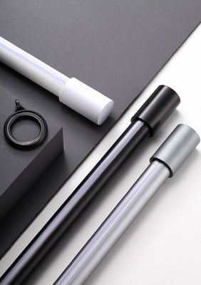 Un buon prezzo. thickened curtain rod fashion simple Roman rod single rod bracket accessories aluminum alloy curtain track In linea