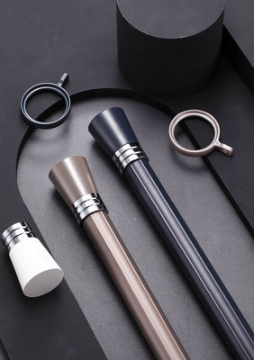 Un buon prezzo. High quality Round shape Roman curtain track sliding curtain track thickened curtain rod In linea