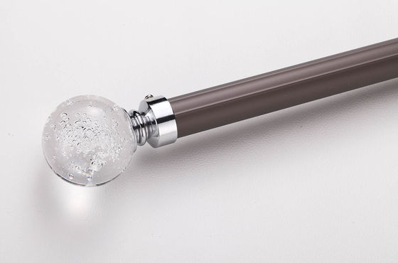 qualità tenda di alluminio Rod Shower Curtain Rods del OD 28mm di lunghezza di 670cm fabbrica