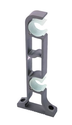 Un buon prezzo. Tenda Rod Brackets Easy Installation del sostegno di Palo della tenda di onere gravoso doppia In linea