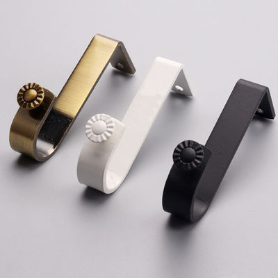 Un buon prezzo. Singola tenda Rod Bracket Heavy Duty del diametro d'ottone di colore 22mm In linea