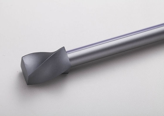 Un buon prezzo. Alluminio di Rod Finals Curtain Pole Ends della tenda di spessore 0.5mm di lunghezza 100cm In linea