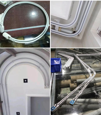 Un buon prezzo. Doccia curva Rohi astuta Rod di spessore 1.2mm con la certificazione dell'UL In linea