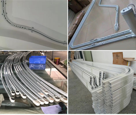 Un buon prezzo. Colore bianco della pista telecomandata della tenda di spessore 1.2mm di lunghezza 6m In linea